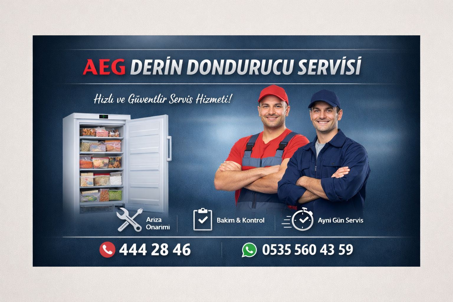 AEG Derin Dondurucu Servisi 